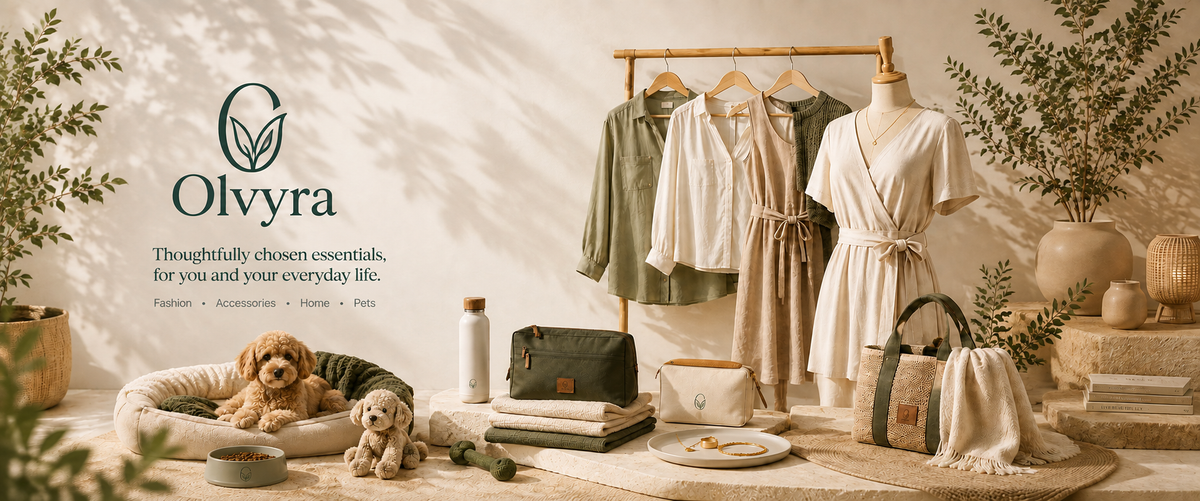 Olvyra — Thoughtfully chosen essentials, for you and your everyday life. Fashion, accessories, home and pets.