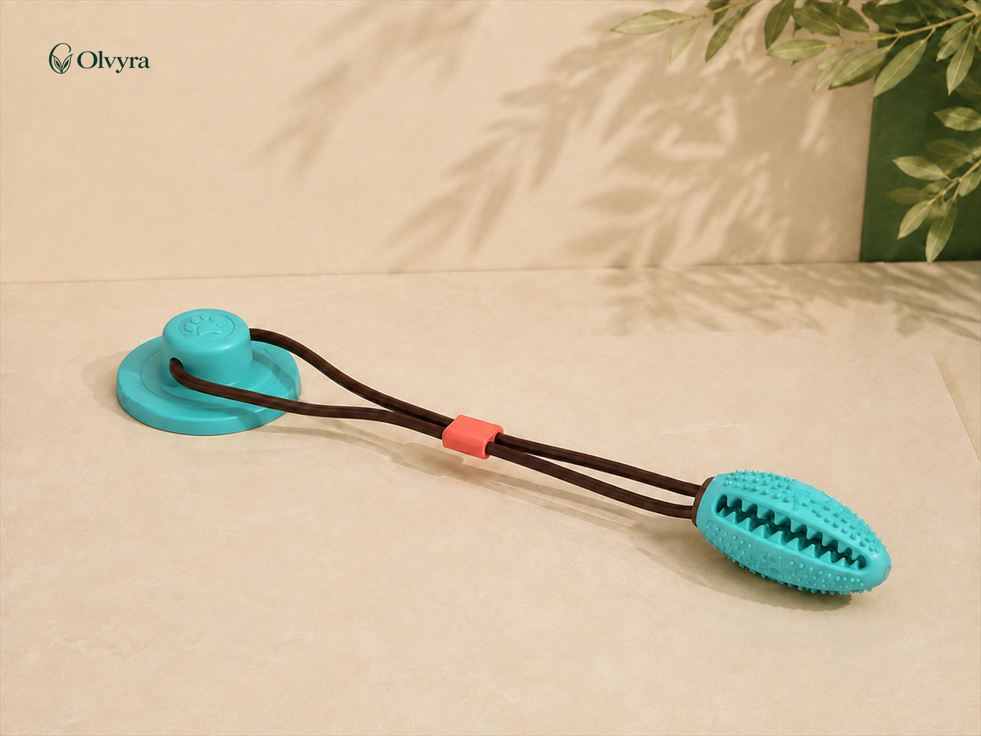 Suction-cup dog toy