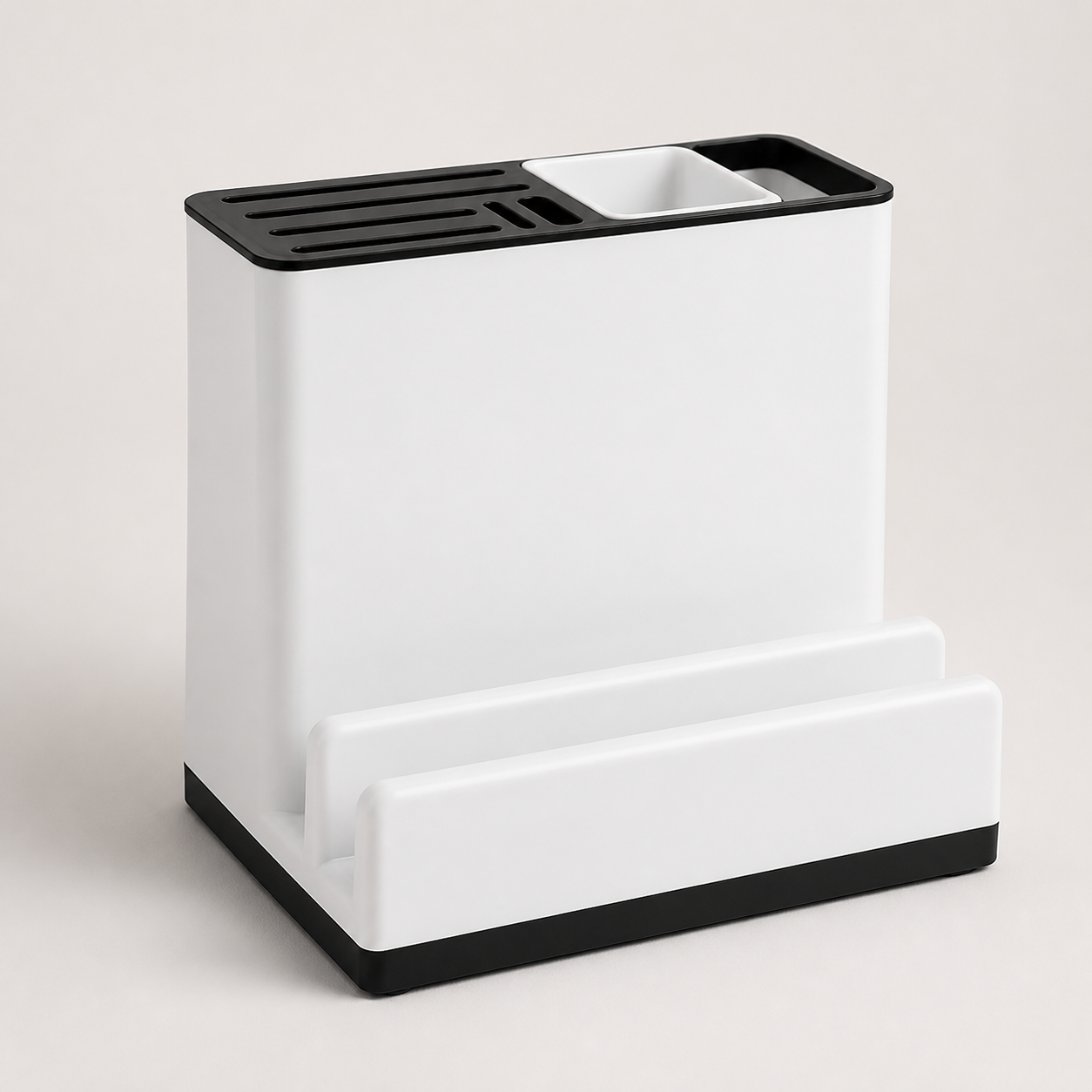 Multifunction kitchen organizer with drainer