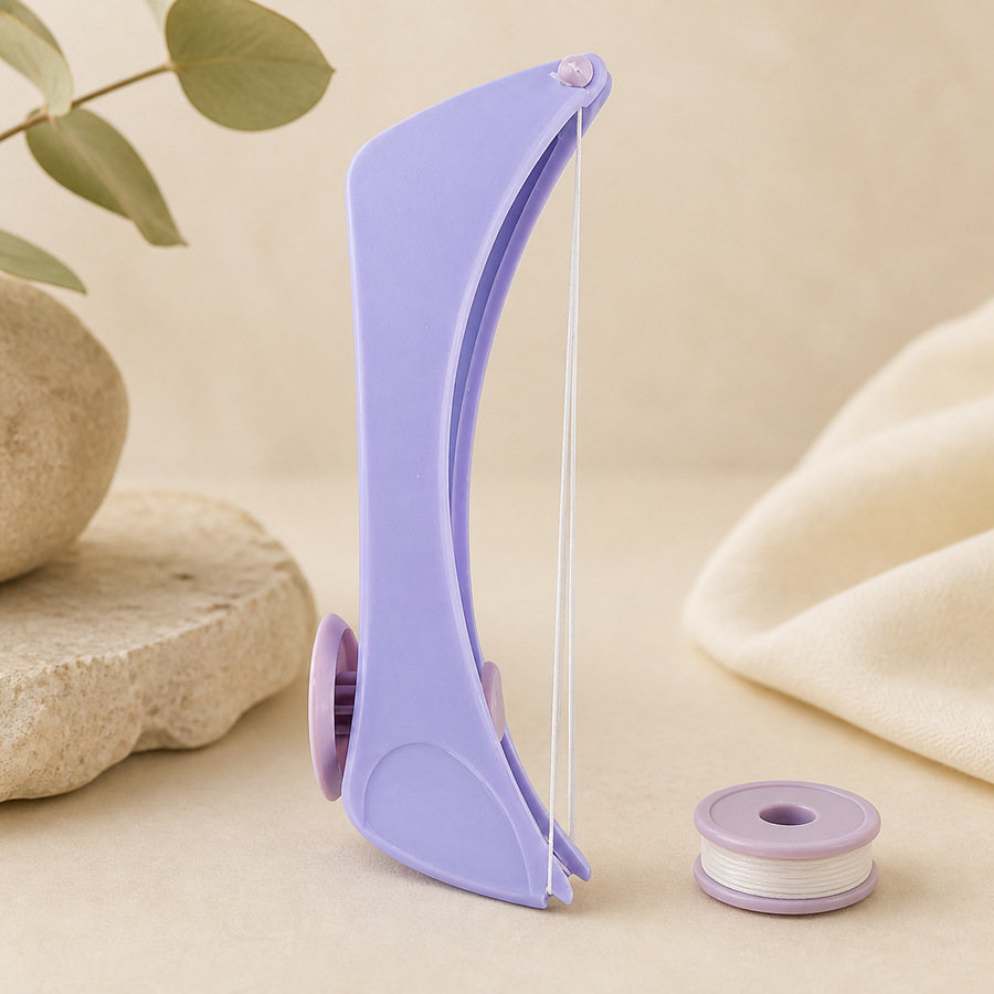 Épilateur facial manuel au fil — Lilas