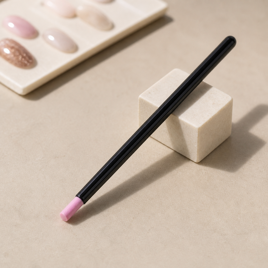 Stylet de précision pour nail art — Noir et rose