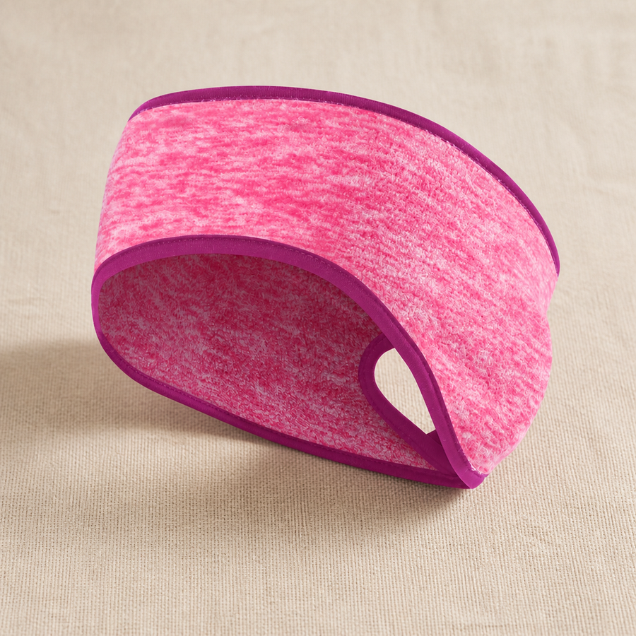 Bandeau cache-oreilles – rose