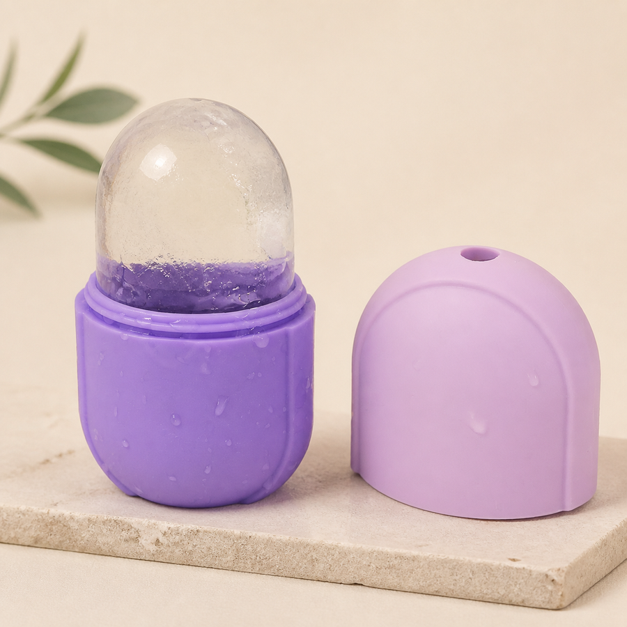 Moule glacé visage — Capsule violet et lavande
