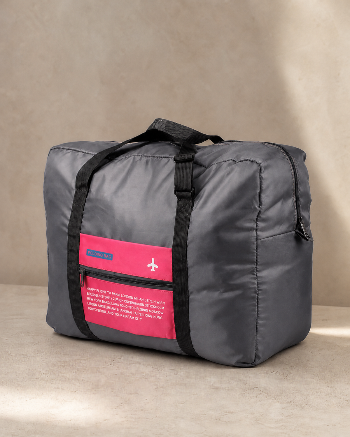 Foldable travel bag