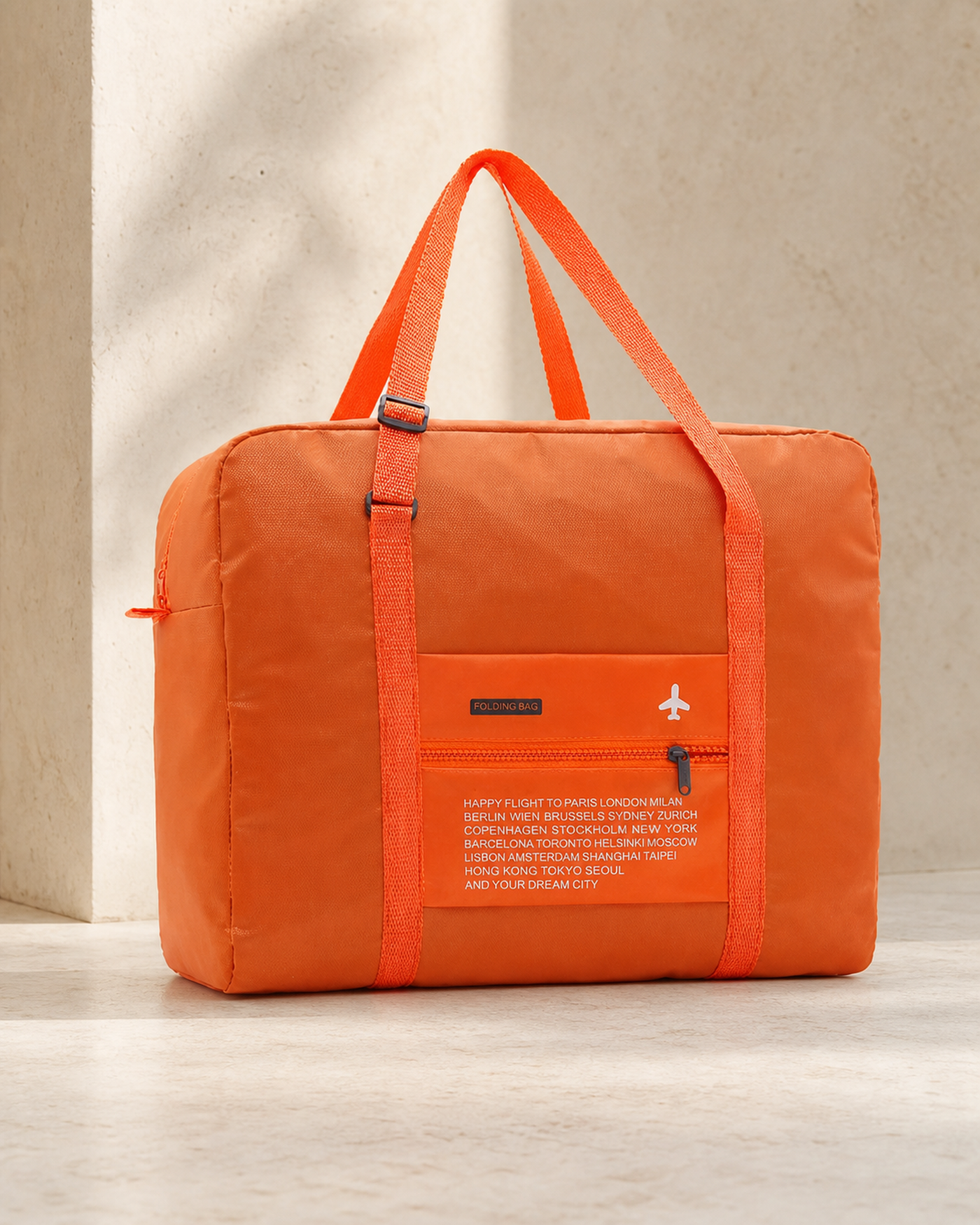 Foldable travel bag