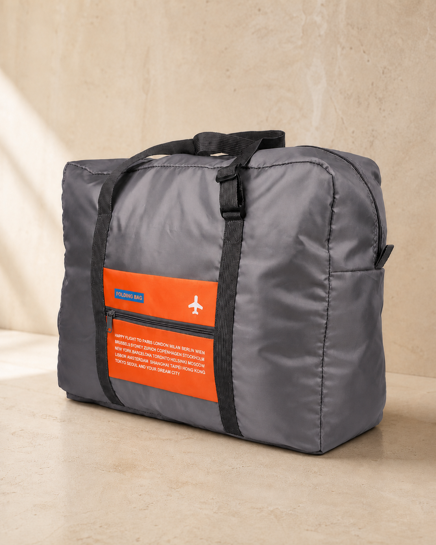 Foldable travel bag