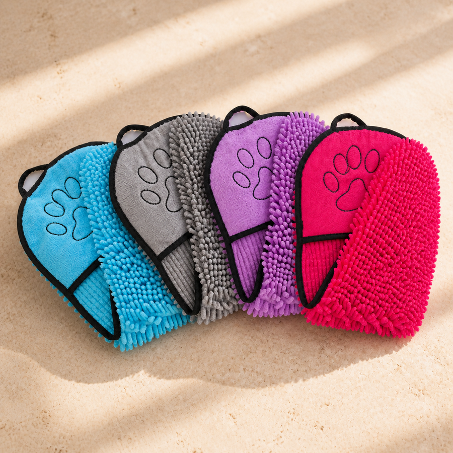 Serviette microfibre Olvyra – quatre coloris
