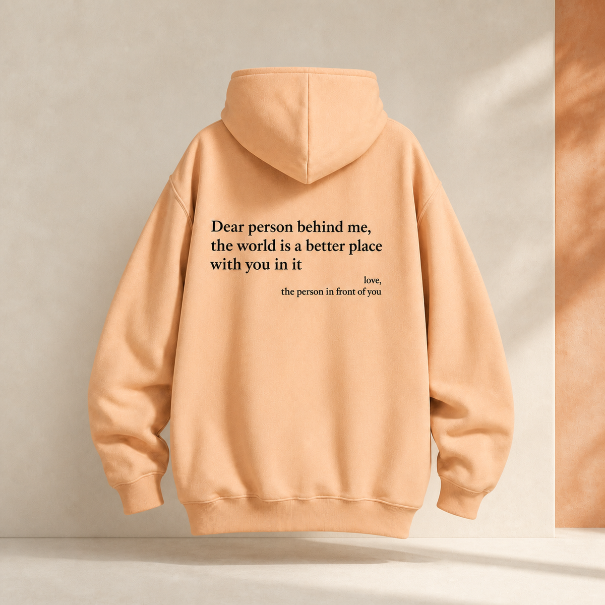 "Dear Person Behind Me" Unisex Hoodie