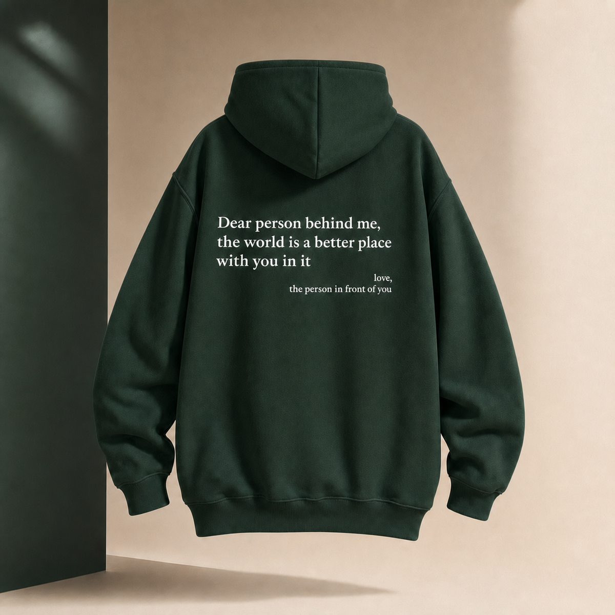 "Dear Person Behind Me" Unisex Hoodie