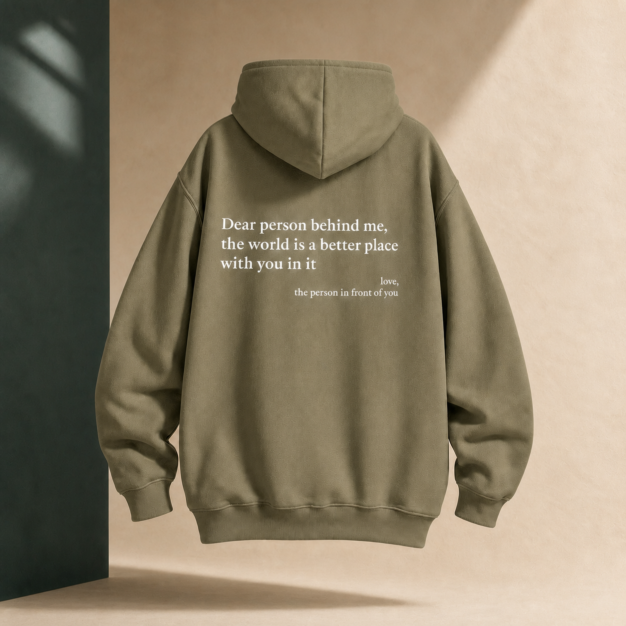"Dear Person Behind Me" Unisex Hoodie