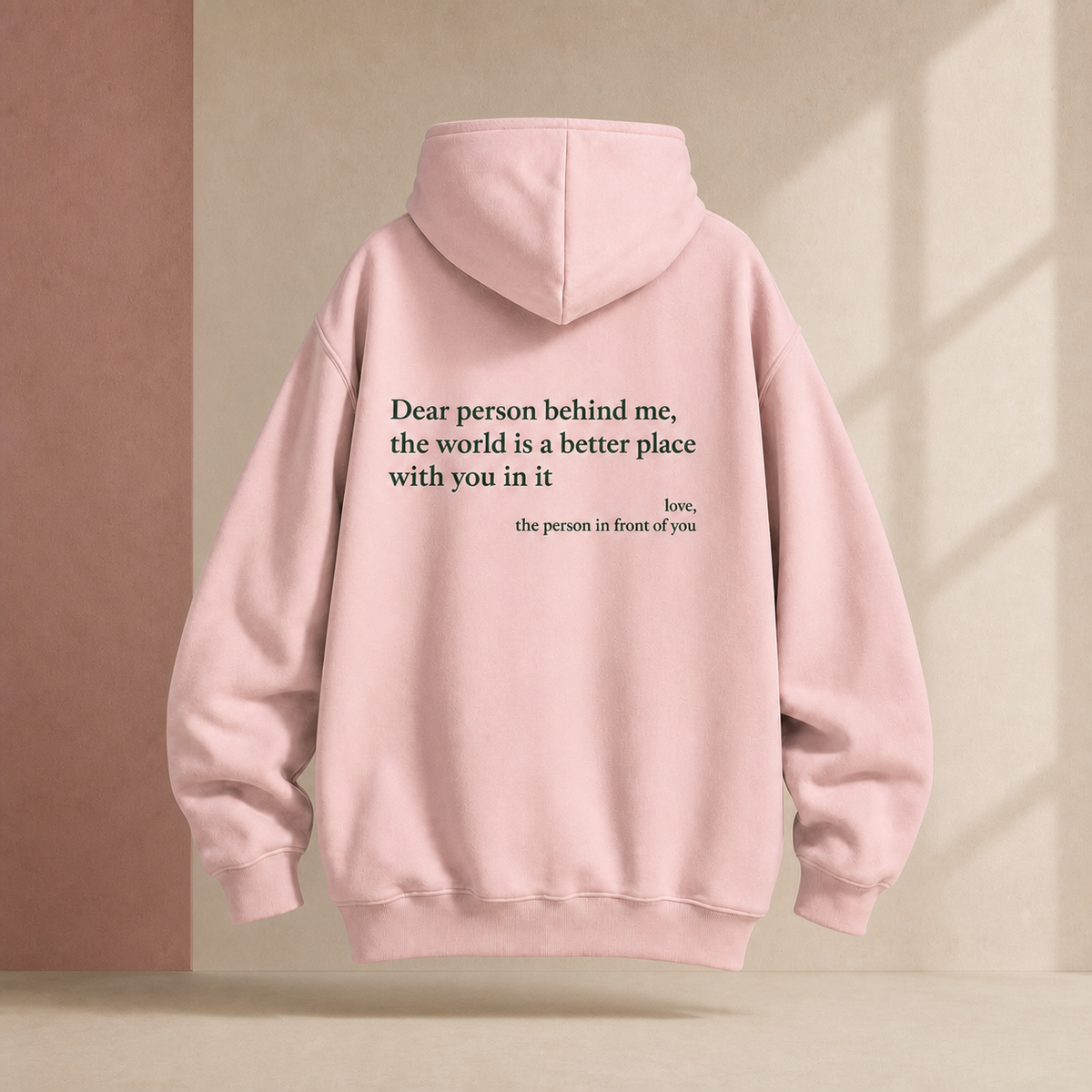 "Dear Person Behind Me" Unisex Hoodie