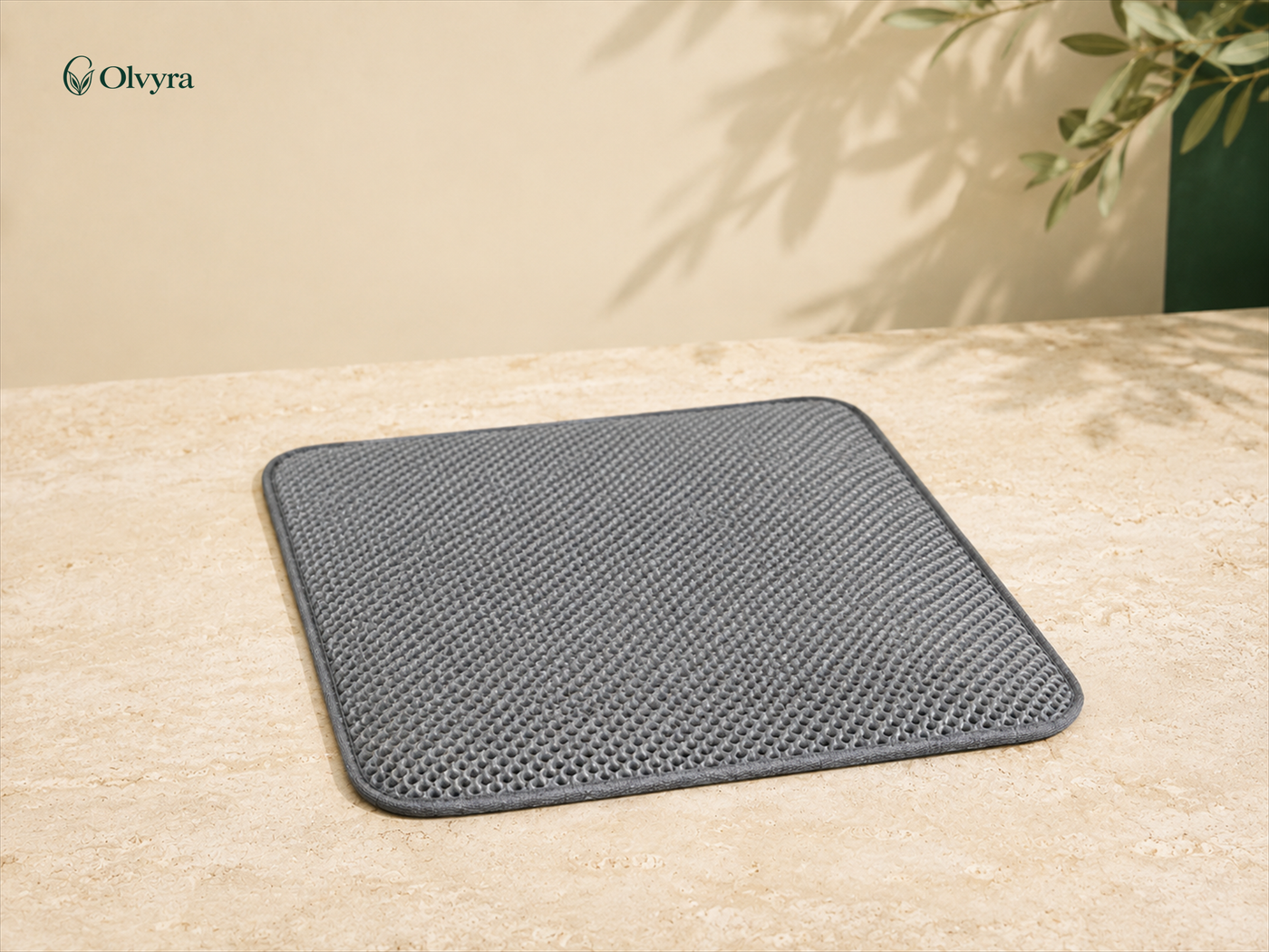 Waterproof honeycomb litter mat