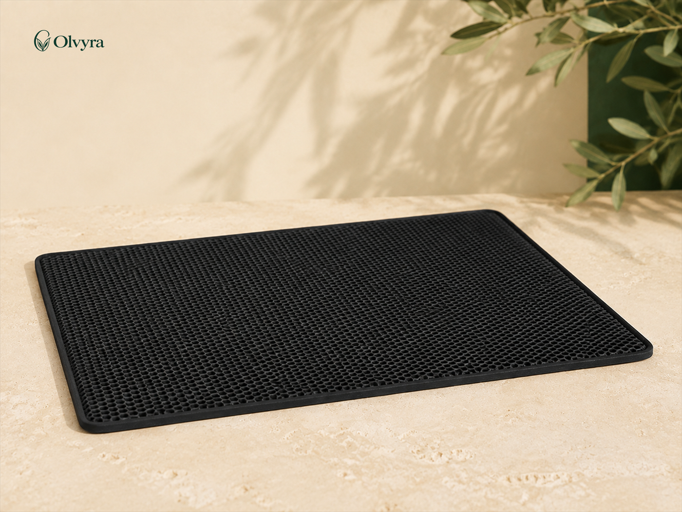Waterproof honeycomb litter mat