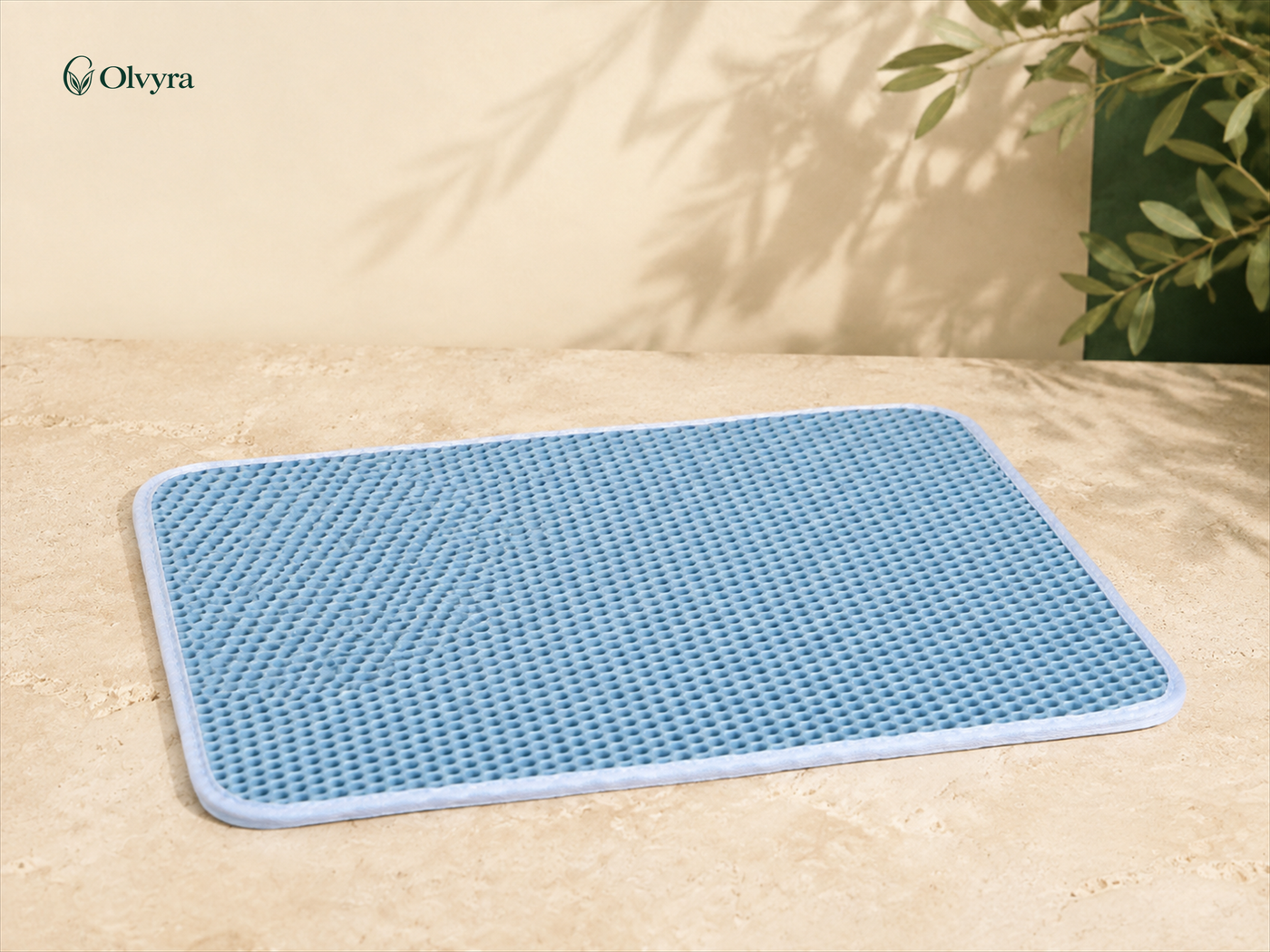 Waterproof honeycomb litter mat