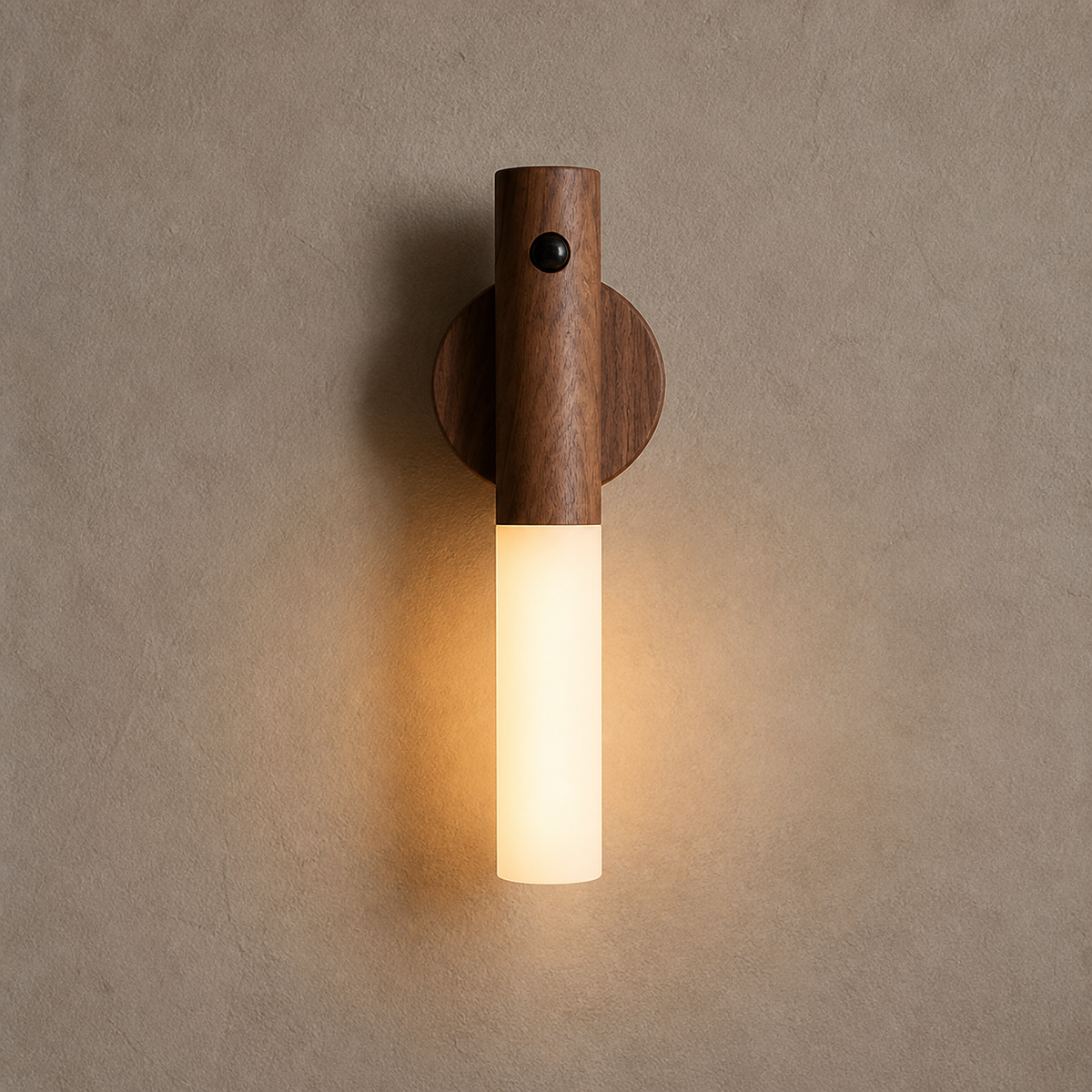 Magnetic LED night light with motion sensor