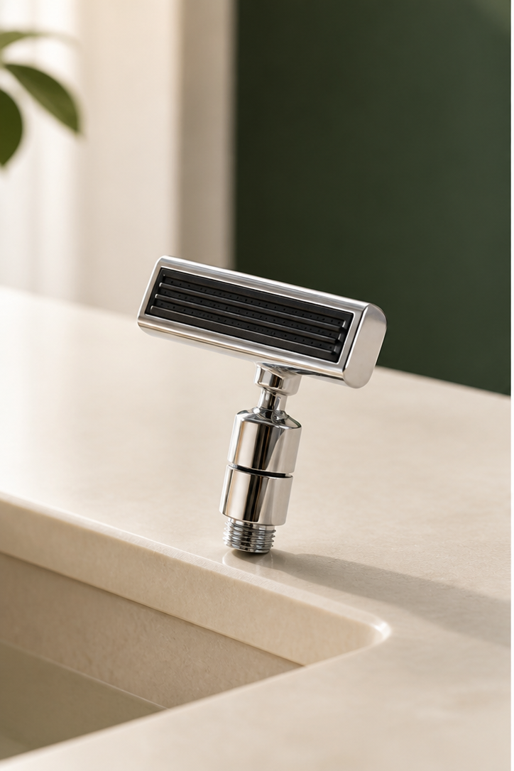 Prolongateur de robinet orientable – coloris Argenté