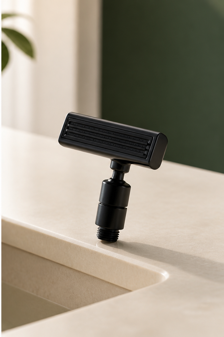 Prolongateur de robinet orientable – coloris Noir