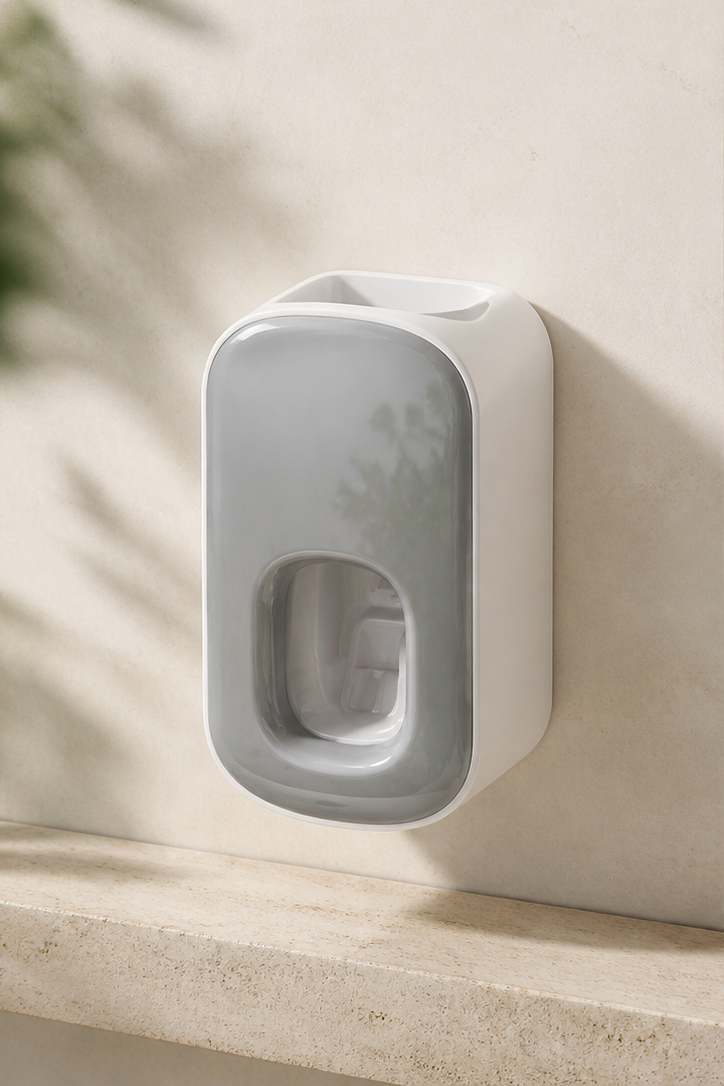 Distributeur mural de dentifrice – coloris Gris