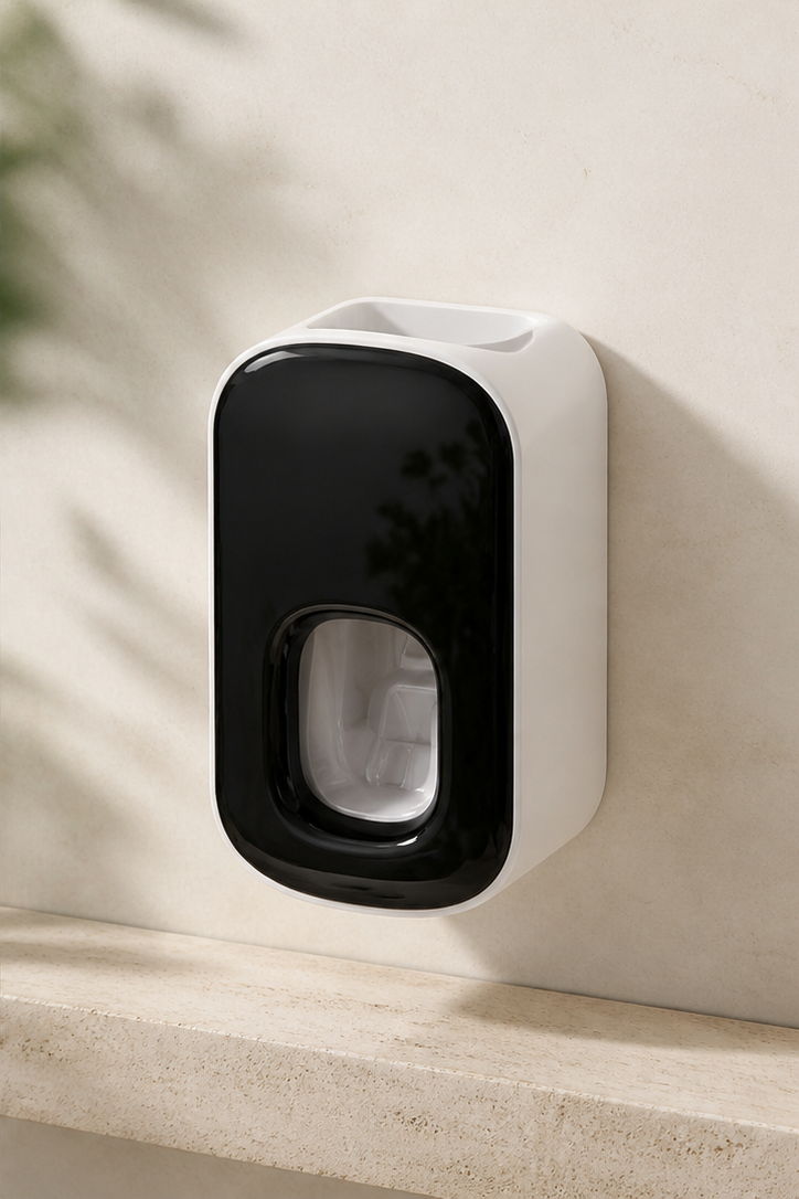 Distributeur mural de dentifrice – coloris Noir